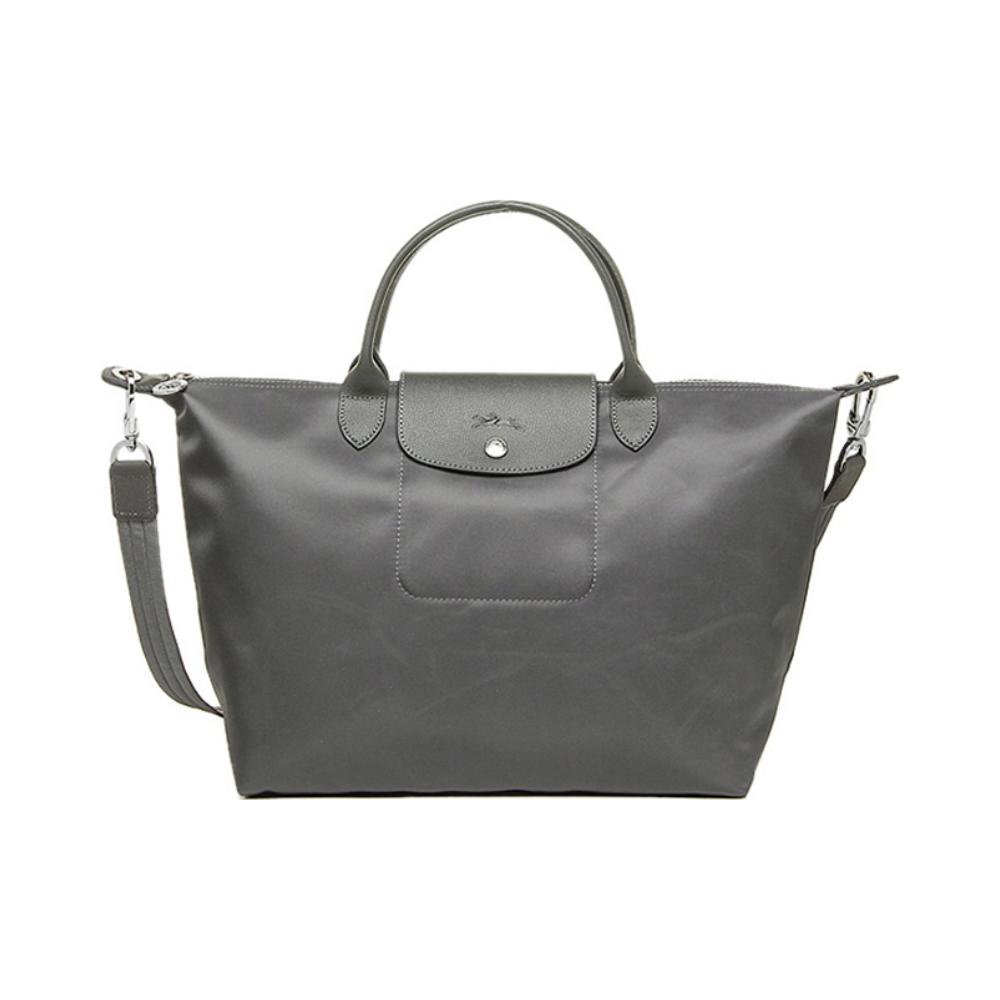 longchamp 灰色女士手提包