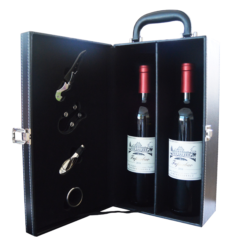 【扫码价668】双支红酒礼盒 干红葡萄酒2支装正品送礼佳选