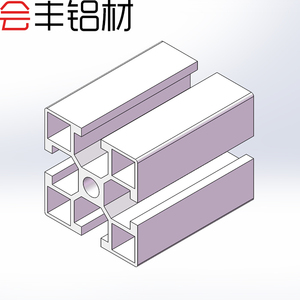 工业铝型材 4040国标 铝合金型材流水线框架 span class=h>铝材 /span