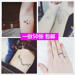 纹身贴防水小的图片