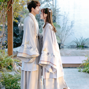 衣舍仙 span class=h>汉服 /span>秋冬学生武侠风广袖交领襦裙男女