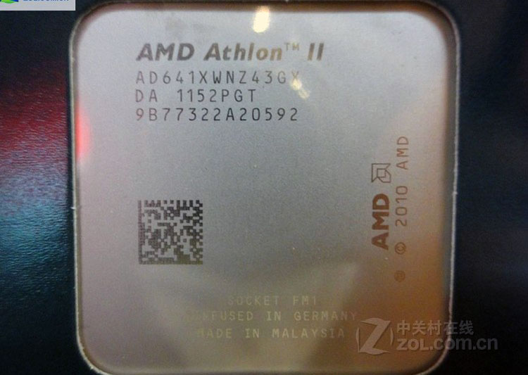 速龙ii四核amd athlon ii x4 641cpu台式机fm1另有631,651游戏