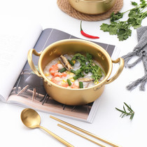 韩国泡面锅抖音同款韩式网红泡面小食堂拉面锅小煮锅汤锅泡面神器