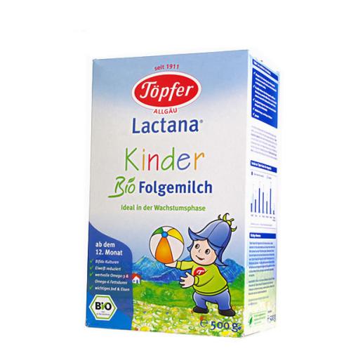 德国特福芬Topfer婴儿有机奶粉 1+段8罐一箱德国直邮包税