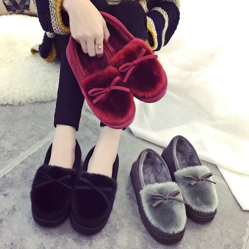 新款秋冬季棉拖鞋女包跟厚底毛绒保暖居家室内外月子鞋毛拖批發价