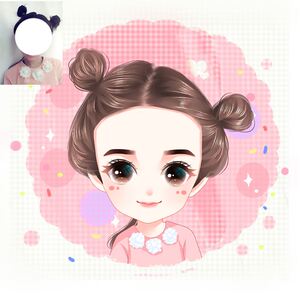 class=h></p></a>头像 /span> span class=h>手绘 /span>真人线稿填色人物微信