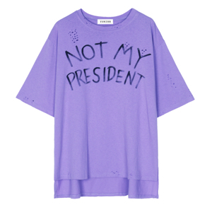 欧美紫色短款无袖头像t恤图片