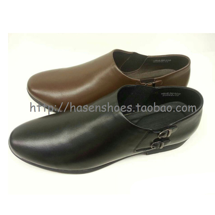 哈森男鞋 Harson专柜正品 时尚商务男皮鞋 ML58102 MS78102