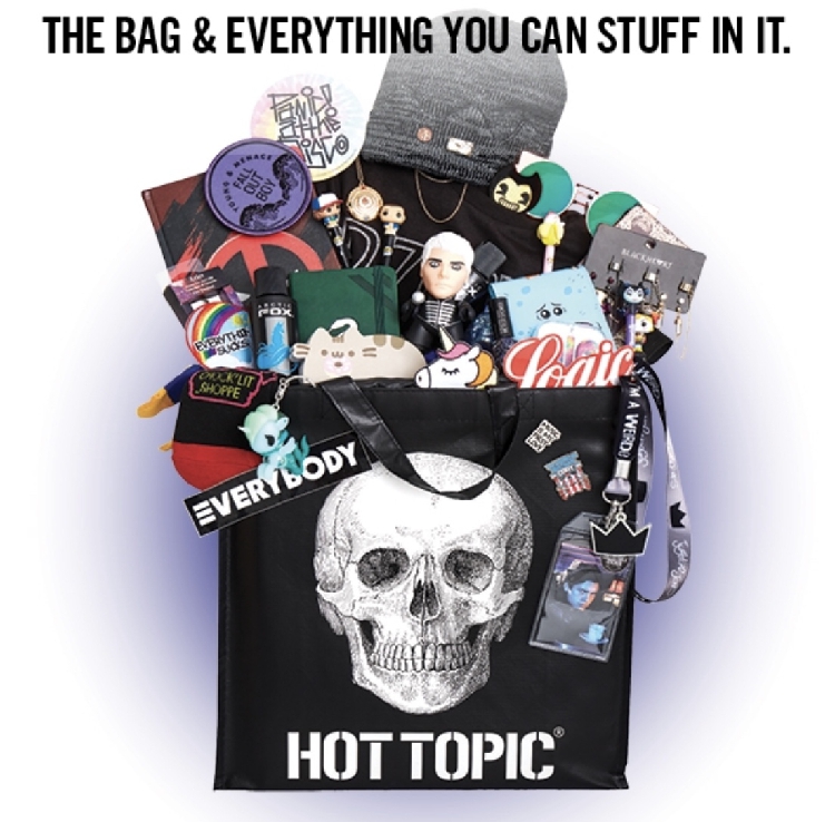 美国Hot Topic Amazon ebay背包购物袋