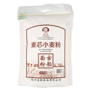  span class=h>古船 /span>麦芯粉5kg/袋多用途面粉通用面粉中筋粉