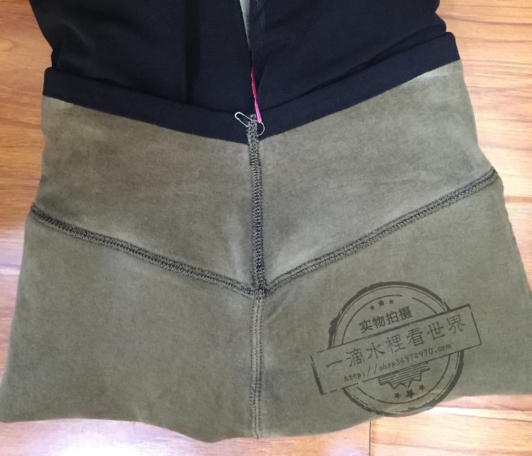 17667卡玫尔正品新款超厚网纱显瘦植物保暖裤17511