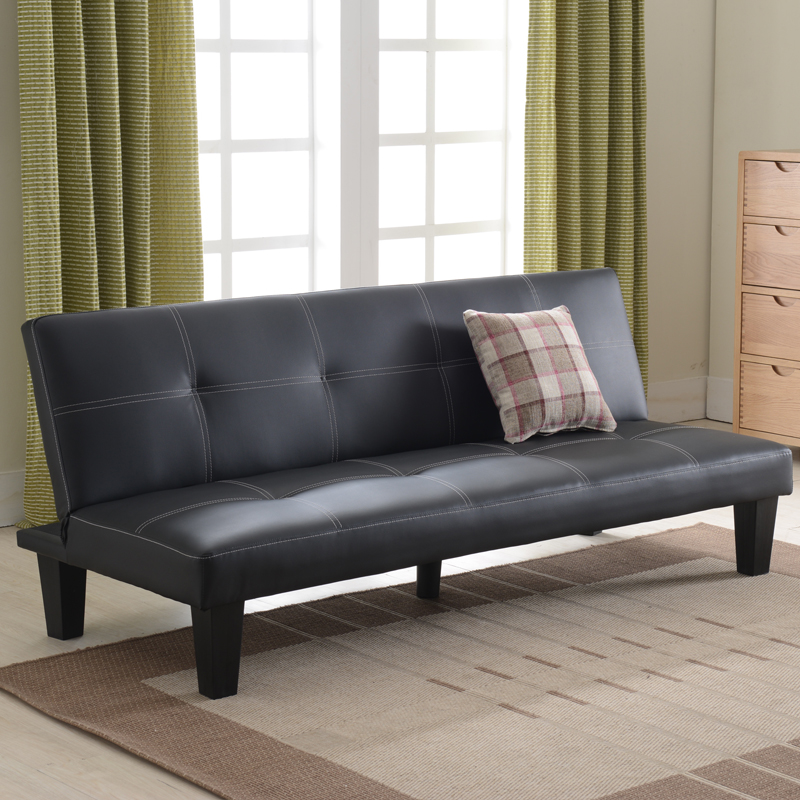 小户型沙发床可折叠客厅单人双人三人1.8米简易两用皮艺折叠沙发