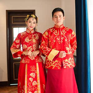 男士婚礼服装新郎中式中国风价格