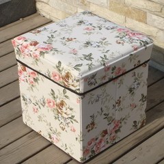宜家收纳凳子/布艺储物箱/多功能储物凳/坐凳收纳箱+田园家居用品