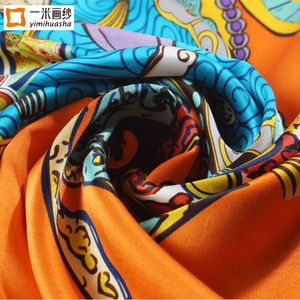 高档桑蚕丝丝巾夏季欧美新款真丝大方巾女士杭州苏州丝绸披肩围巾真丝大方巾