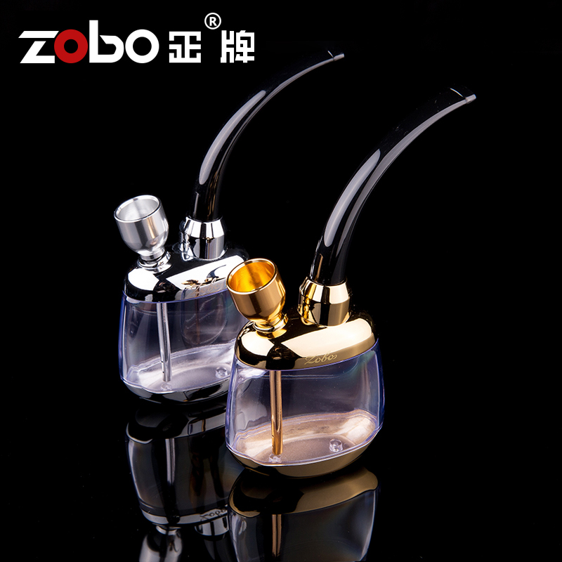 ZOBO正牌水烟壶创意水烟斗烟丝斗过滤烟嘴水烟筒全套烟锅烟袋烟具