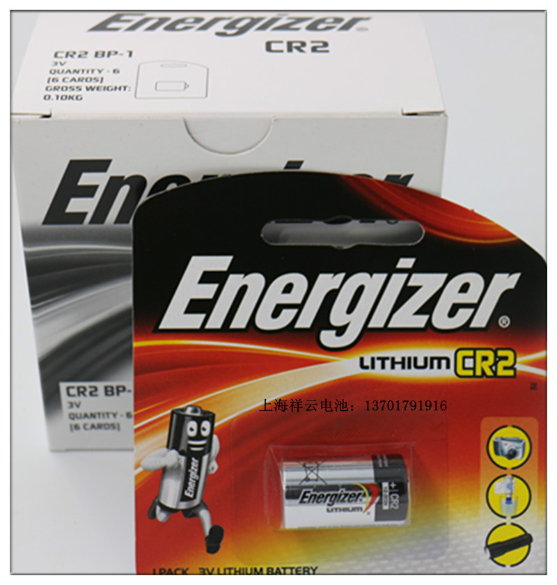 Energizer劲量 CR2 3V望远镜电池Bushnell 博士能V3测距仪3V电池
