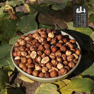 16年新货 东北特产 铁岭野生原味 坚果 榛子仁(熟)可做烘焙250g