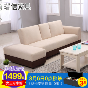 小户型多功能储物转角沙发床天猫购物平台,天
