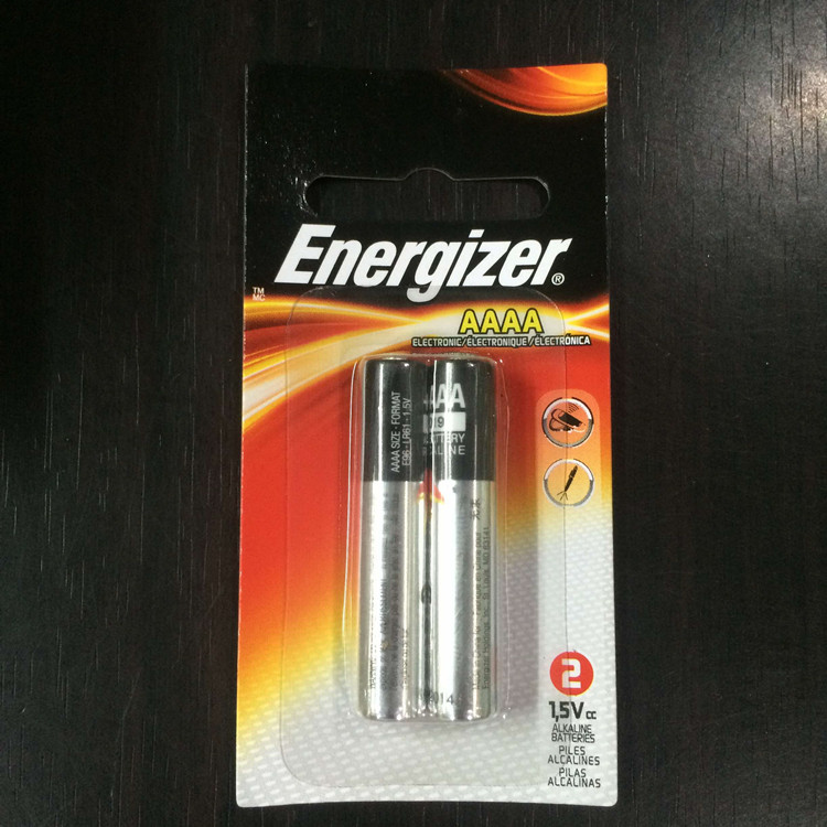 Energizer劲量9号碱性电池2节装 1.5V AAAA电池 E96-BP2 9号电池