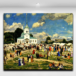 早市 欧洲名画 沙发背景墙卧室书房办公室油画无框画装饰画壁画