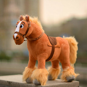 马毛绒玩具图片