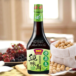味事达纯味鲜酱油760ml 黄豆酿造薄 span class=h>盐 /span> span
