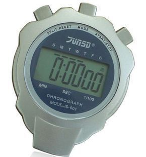 官方正品 君斯达秒表 js-601 记忆双道秒表 运动电子金属秒表计时
