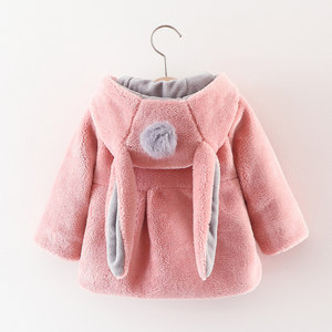 一岁女宝宝冬装0宝宝棉服1一2岁婴儿冬棉衣外