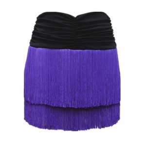 【流苏拉丁舞裙下装图片】流苏拉丁舞裙下装图