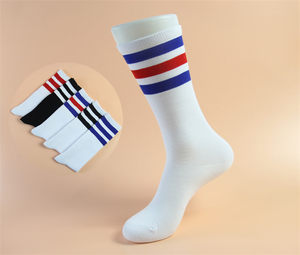 青年儿童全棉长筒足球袜纯棉过膝袜子均码袜男