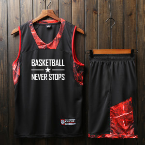新款篮球服套装男定制学生比赛服训练队服夏季