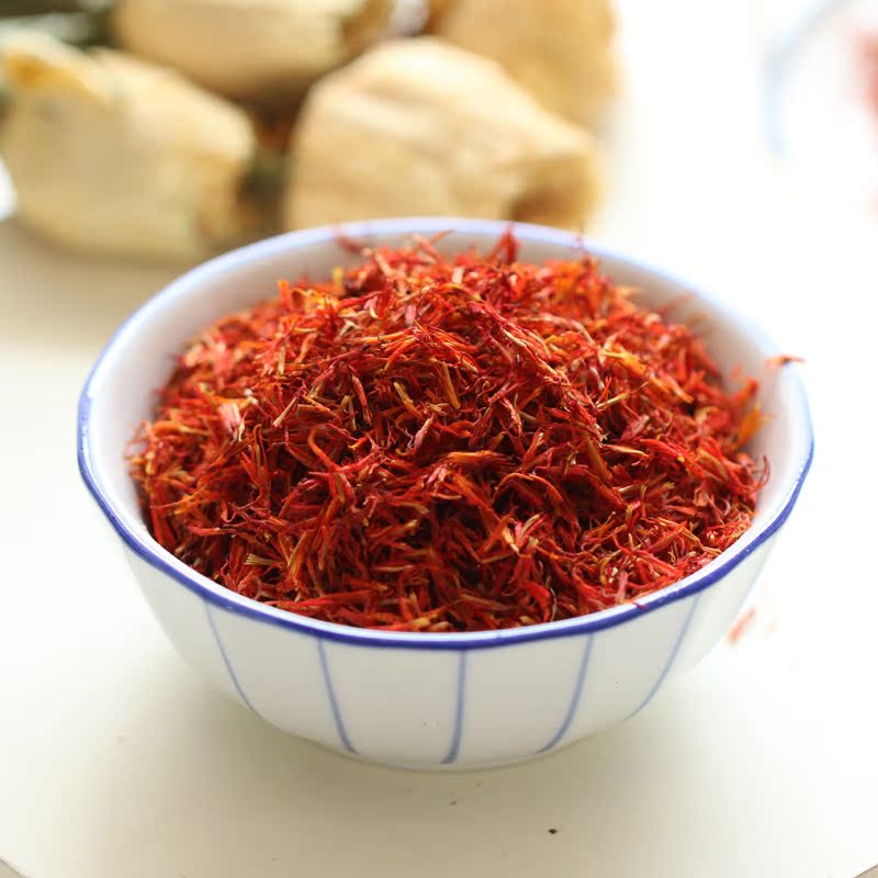 佳姐_红花 泡脚草红花 新疆红花泡水泡酒泡澡浴足100g