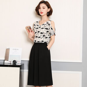 日着原创设计女装夏装2017新款 短袖裙子女夏