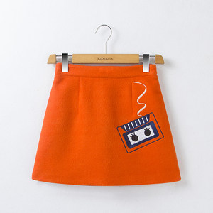 class=h>卡通 /span>高腰 span class=h>a字裙 /span>包臀半身裙裙子