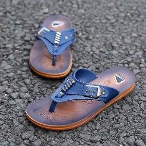 新潮男士凉鞋2018新款夏季软底防滑耐磨皮凉