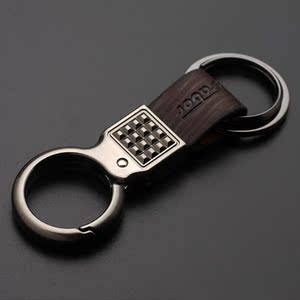 class=h>钥匙 /span>扣男士腰挂简约挂件饰品真牛皮创意个性