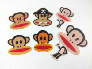 刺绣卡通布贴衣服补丁儿童外套裤子熨烫修补贴花可爱小猴子眼镜猴