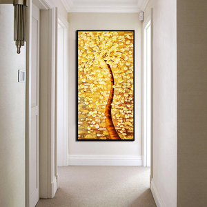 class=h>发财树 /span> span class=h>玄关 /span>走廊端景装饰画竖版