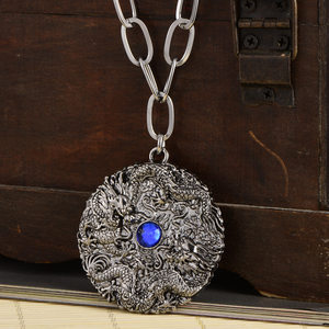 男式项链钛钢图片