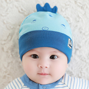 婴儿帽子纯棉0