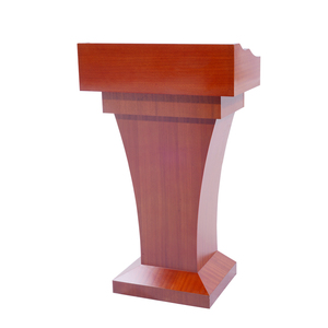 实木讲台演讲台图片