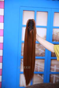 【真发假发马尾辫图片】真发假发马尾辫图片大