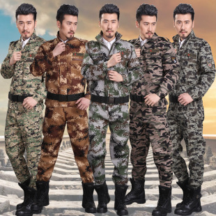 迷彩服套装男 工作服 夏季户外劳保服纯棉吸汗透气野战耐磨耐脏女