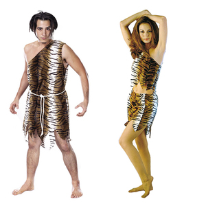 野人表演服成人图片