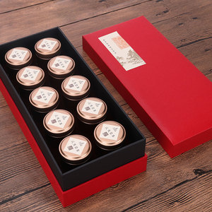 茶叶礼盒包装龙井图片