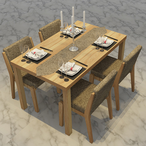 富尚堡厂家 span class=h>直销 /span>板式长方形多人就餐桌加厚家用