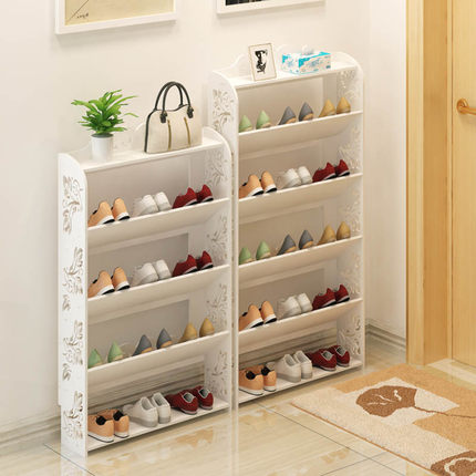 多功能简约创意塑料鞋柜鞋子收纳架经济型家用个性省空间简易鞋架