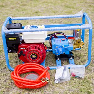 包邮170f汽油打药机园林机动喷雾器农用高压26型三缸柱塞泵喷药机