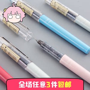 30支装得力黑色中性笔办公签字笔学生用水笔